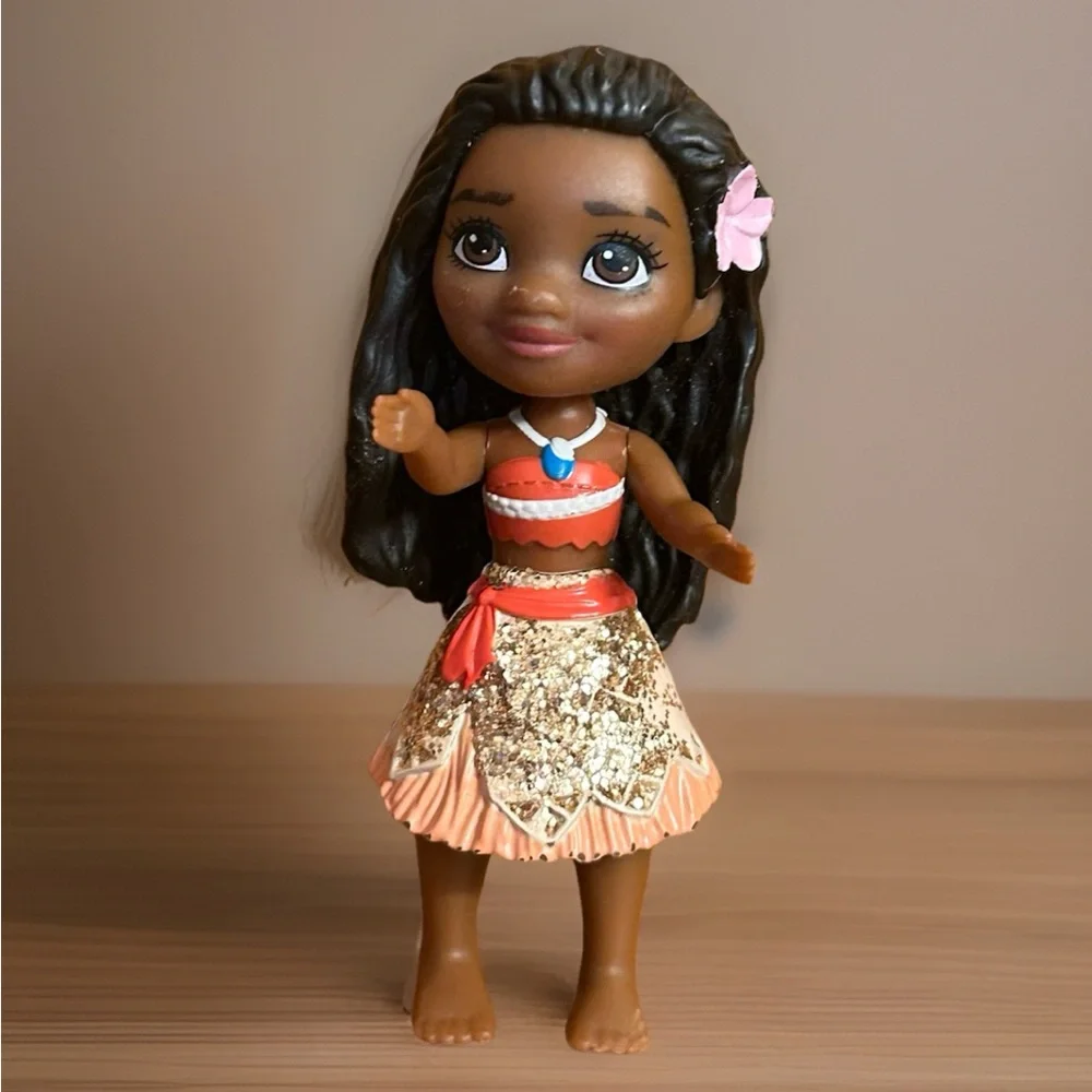 Disney Princess Moana Mini Glitter Dress 3